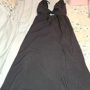 Elegant Black Maxi Dress